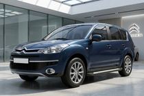 Citroen C-Crosser 2007-2013 Estribos Laterales New Vision Black (2 uds., Aluminio) foto 1