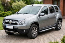 Dacia Duster 2008-2018 Estribos Laterales New Vision Black (2 uds., Aluminio) foto 1