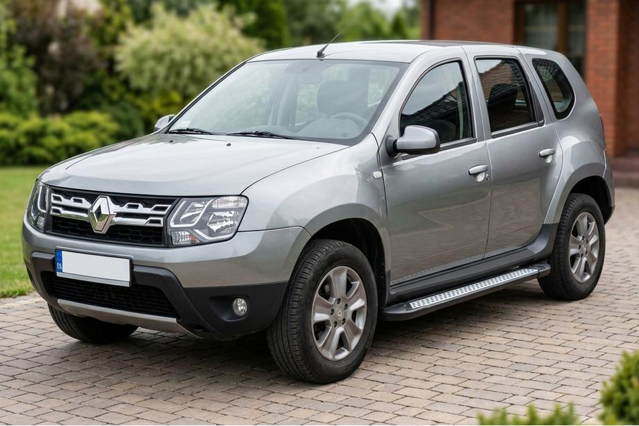 Dacia Duster 2008-2018 Estribos Laterales New Vision Black (2 uds., Aluminio) Image