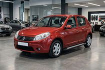 Dacia Sandero 2007-2013 Estribos Laterales New Vision Black (2 uds., Aluminio) foto 1