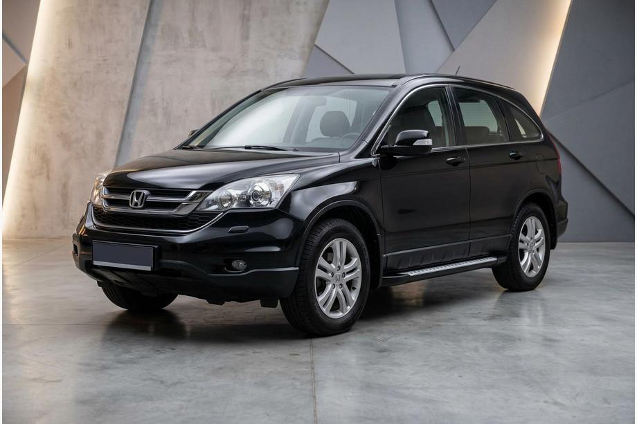 Honda CRV 2007-2011 Estribos Laterales New Vision Black (2 uds., Aluminio) Foto 1