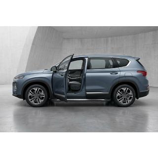 Estribos Laterales New Vision Black (2 uds., Aluminio) Hyundai Santa Fe 4 2018-2023 foto 1