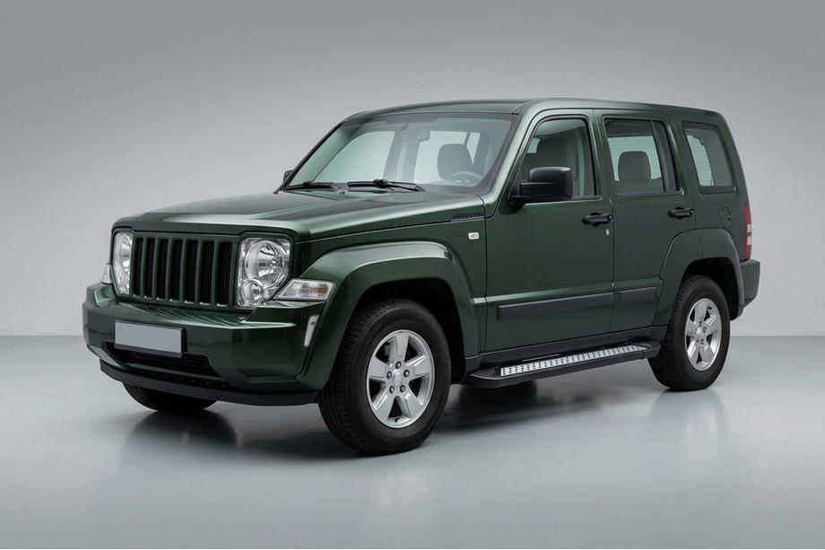 Jeep Cherokee/Liberty 2007-2013 Estribos Laterales Vision New Black (2 uds., Aluminio) Foto 1