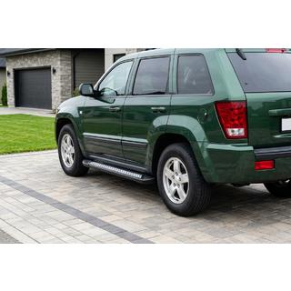 Estribos Laterales New Vision Black (2 uds., Aluminio) Jeep Grand Cherokee WK 2004-2010 foto 1