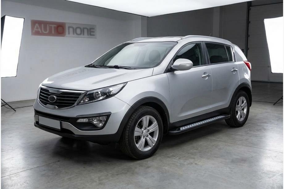 Kia Sportage 2010-2015 Estribos Laterales New Vision Black (2 uds., Aluminio) Image