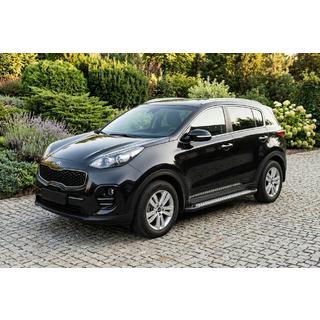 Estribos Laterales New Vision Black (2 uds., Aluminio) Kia Sportage 2015-2021 foto 1