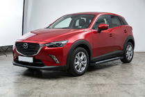 Mazda CX-3 2015- Estribos Laterales Vision New Black (2 uds., Aluminio) foto 1