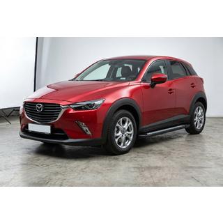 Estribos Laterales Vision New Black (2 uds., Aluminio) Mazda CX-3 2015- foto 1