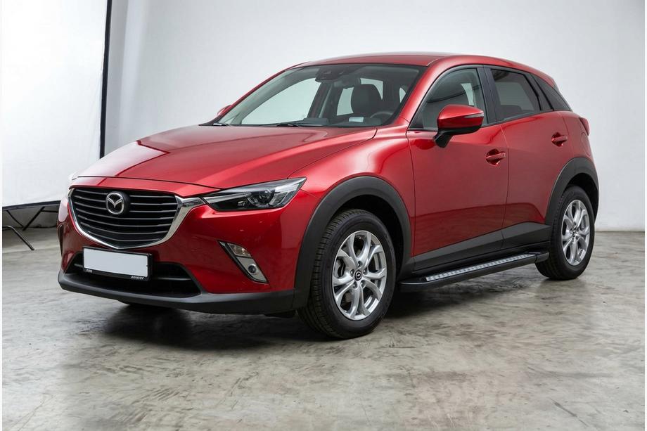 Mazda CX-3 2015- Estribos Laterales Vision New Black (2 uds., Aluminio) Image
