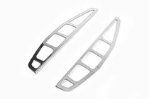 Fiat Doblo I 2001-2005 Cubiertas cromadas para luces traseras (2 uds, acero inoxidable) Carmos - Acero Inoxidable Turco foto 3