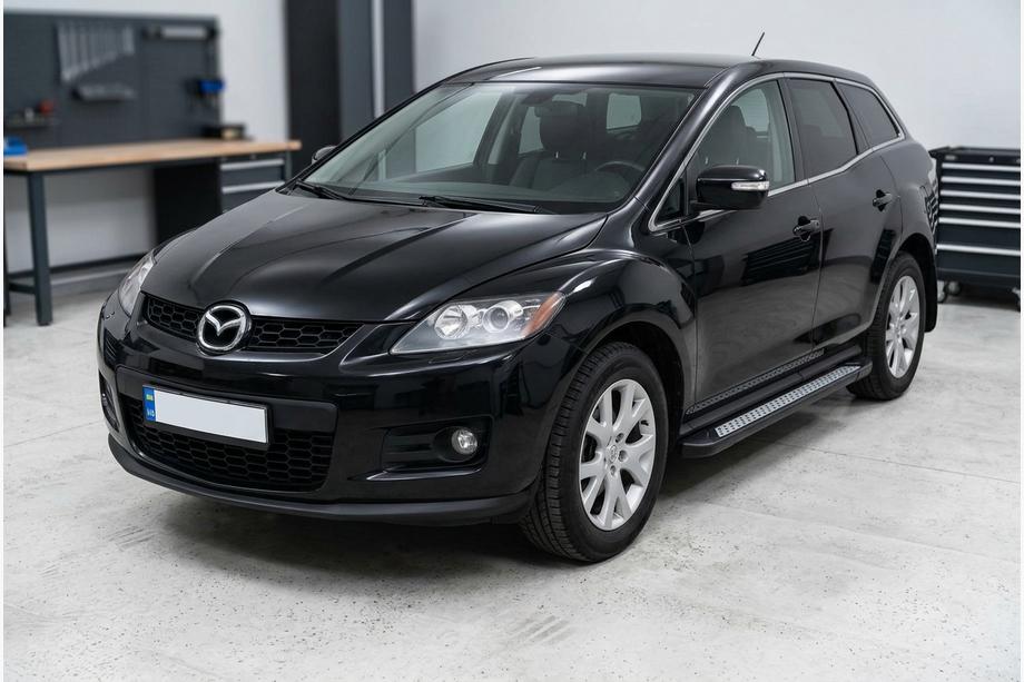 Mazda CX-7 2006-2012 Estribos Laterales New Vision Black (2 uds., Aluminio) Image