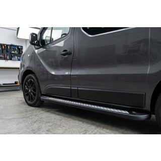 Estribos Laterales New Vision Black (2 uds., Aluminio) Nissan NV300/Primastar 2016- foto 1