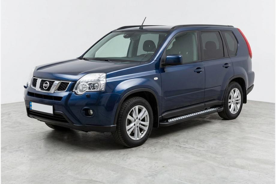 Nissan X-trail T31 2007-2014 Estribos Laterales New Vision Black (2 uds., Aluminio) Foto 1