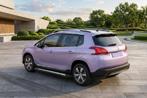 Peugeot 3008 2008-2016 Estribos Laterales New Vision Black (2 uds., Aluminio) 2014-2016 foto 1