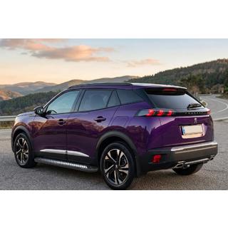 Estribos Laterales New Vision Black (2 uds., Aluminio) Peugeot 3008 2016-2023 foto 1