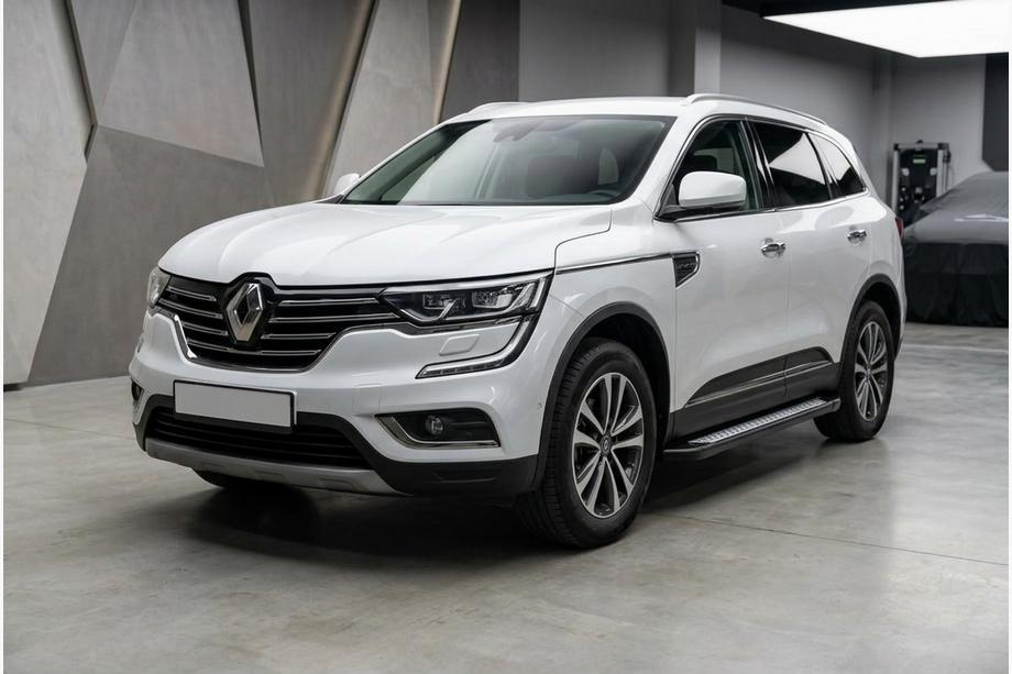Renault Koleos 2016-2024 Estribos Laterales New Vision Black (2 uds., Aluminio) Image