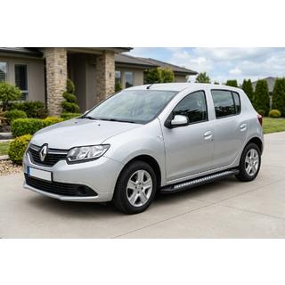 Estribos Laterales New Vision Black (2 uds., Aluminio) Renault Sandero 2013-2022 foto 1