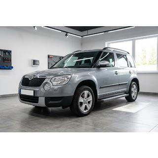 Estribos Laterales New Vision Black (2 uds., Aluminio) Skoda Yeti 2009-2017 foto 1