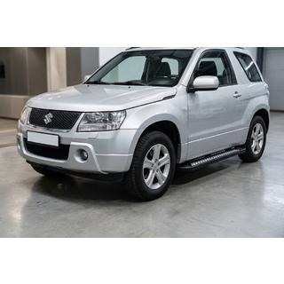 Estribos Laterales New Vision Black (2 uds., Aluminio) Suzuki Grand Vitara 2005-2017 foto 1
