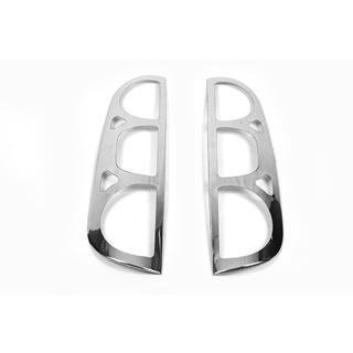 Cubiertas Cromadas para Pilotos Traseros (2 uds, Acero Inoxidable) foto 2