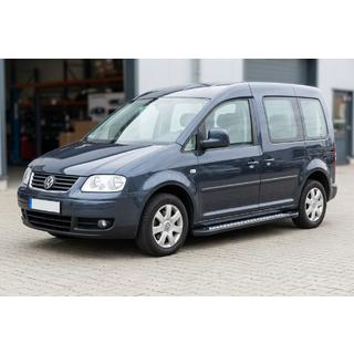 Estribos Laterales Vision New Black (2 uds., Aluminio) Volkswagen Caddy 2004-2010 foto 1