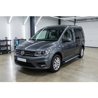 Estribos Laterales New Vision Black (2 uds., Aluminio) Volkswagen Caddy 2015-2020 foto 1