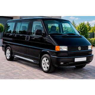 Estribos Laterales Vision New Black (2 uds., Aluminio) Volkswagen T4 Transporter 1990-2003 foto 1