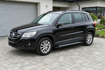 Volkswagen Tiguan 2007-2016 Estribos Laterales New Vision Black (2 uds., Aluminio) foto 1