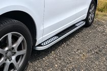 Audi Q5 2017-2025 Estribos Laterales Tayga V2 (2 uds., Aluminio) foto 4