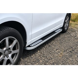 Estribos Laterales Tayga V2 (2 uds., Aluminio) Audi Q5 2017-2025 foto 4