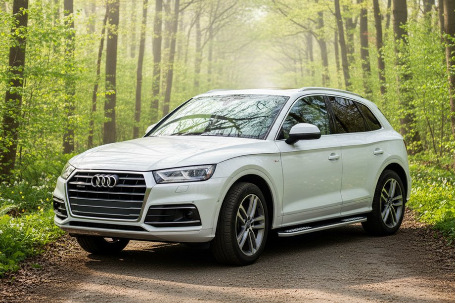 Audi Q5 2017-2025 Estribos Laterales Tayga V2 (2 uds., Aluminio) Image