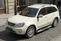 Chery Tiggo 1 2005-2016 Estribos Laterales Tayga V2 (2 uds., Aluminio) foto 1
