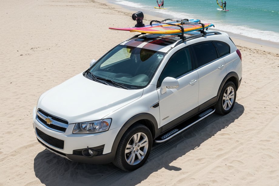 Chevrolet Captiva 2006-2019 Estribos Laterales Tayga V2 (2 uds., Aluminio) 2016-2019 Foto 1