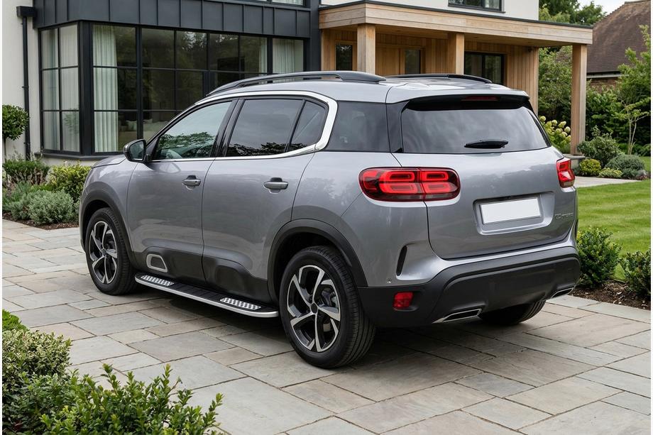 Citroen C5 Aircross 2017-2025 Estribos Laterales Tayga V2 (2 uds., Aluminio) Foto 1