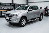 Ford Ranger 2011–2022 Estribos Laterales Tayga V2 (2 uds., Aluminio) foto 1