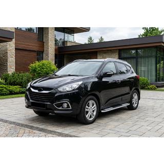 Estribos Laterales Tayga V2 (2 uds., Aluminio) Hyundai IX-35 2010-2015 foto 1