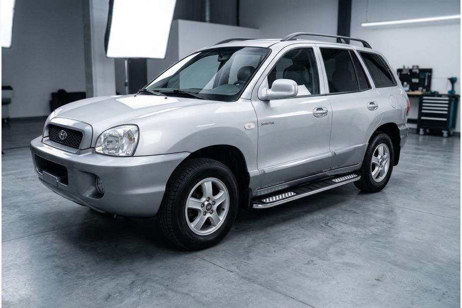 Hyundai Santa Fe 1 2000-2006 Estribos Laterales Tayga V2 (2 uds., Aluminio) Image