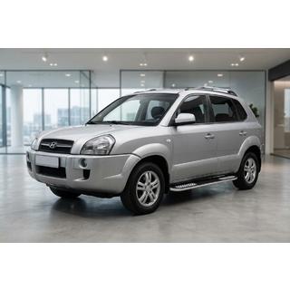 Estribos Laterales Tayga V2 (2 uds., Aluminio) Hyundai Tucson JM 2004- foto 1