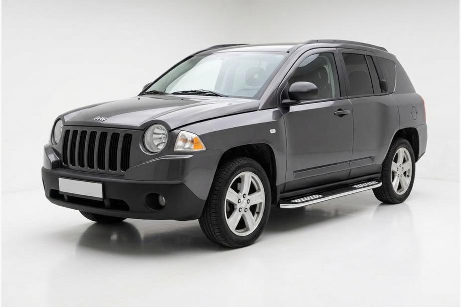 Jeep Compass 2006-2016 Estribos Laterales Tayga V2 (2 uds., Aluminio) Image