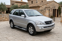 Kia Sorento I BL 2002-2009 Estribos Laterales Tayga V2 (2 uds., Aluminio) foto 1