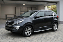 Kia Sportage 2010-2015 Estribos Laterales Tayga V2 (2 uds., Aluminio) foto 1