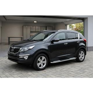 Estribos Laterales Tayga V2 (2 uds., Aluminio) Kia Sportage 2010-2015 foto 1