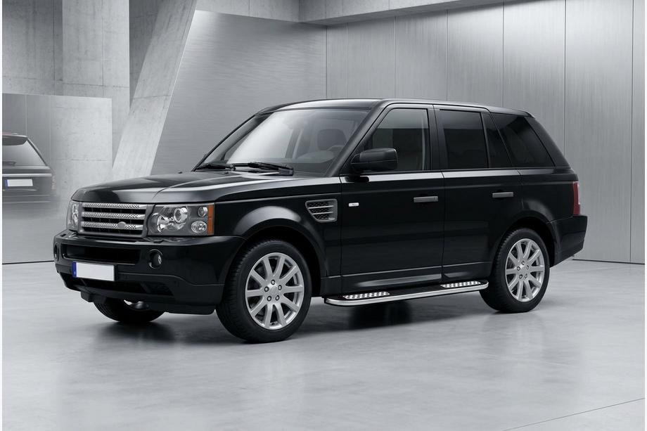 Range Rover Sport 2005-2013 Estribos Laterales Tayga V2 (2 uds., Aluminio) Image