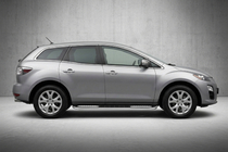 Mazda CX-7 2006-2012 Estribos Laterales Tayga V2 (2 uds., Aluminio) foto 1