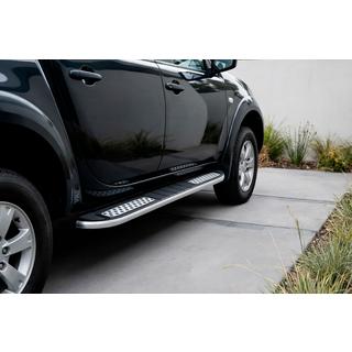 Estribos Laterales Tayga V2 (2 uds., Aluminio) Mitsubishi L200 2015-2024 foto 1