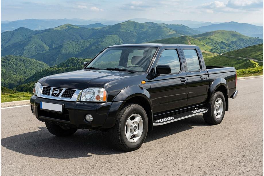 Nissan NP300 1999-2015 Estribos Laterales Tayga V2 (2 uds., Aluminio) Image