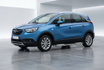 Opel Crossland X 2017-2024 Estribos Laterales Tayga V2 (2 uds., Aluminio) foto 1