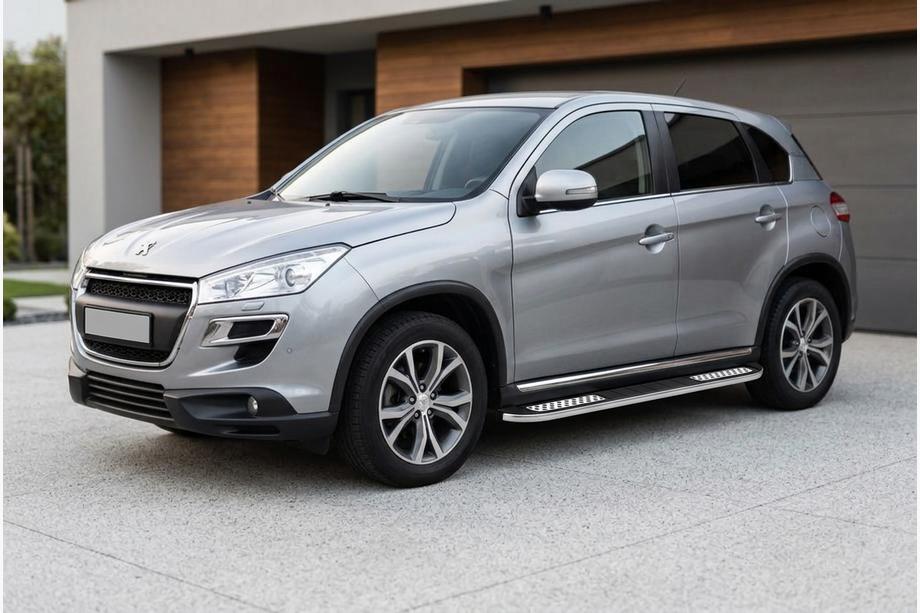 Peugeot 4008 2012-2017 Estribos Laterales Tayga V2 (2 uds., Aluminio) Image