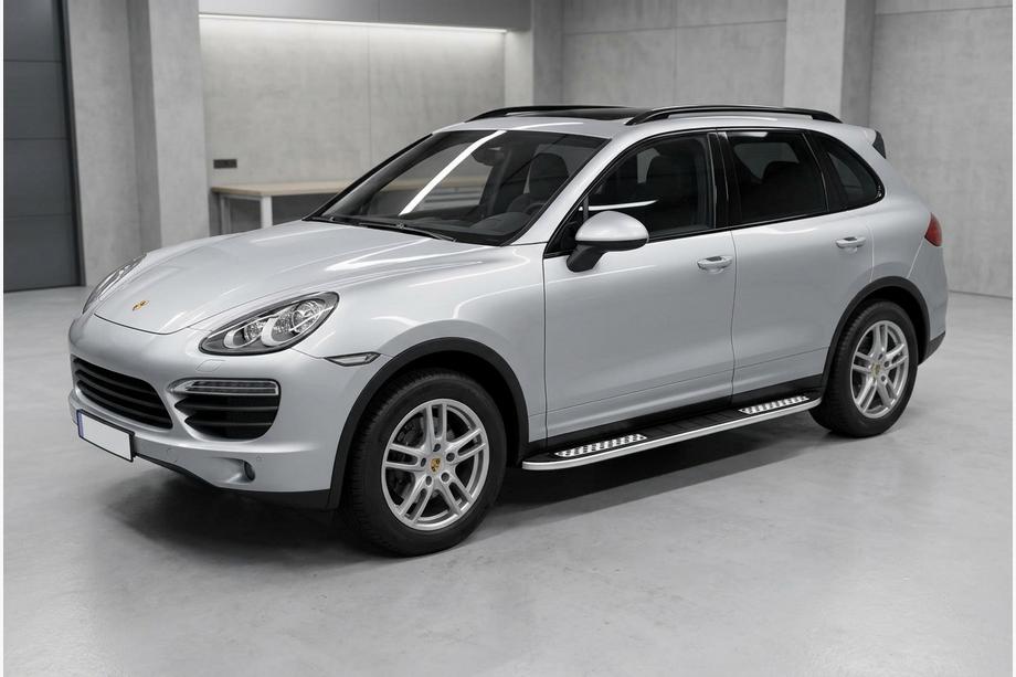 Porsche Cayenne 2010-2017 Estribos Laterales Tayga V2 (2 uds., Aluminio) Image