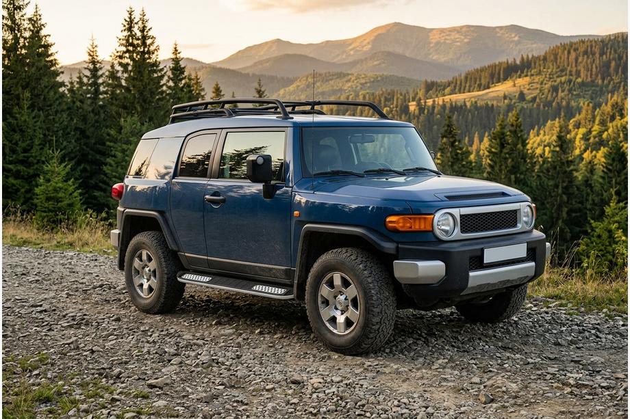 Toyota FJ Cruiser 2006-2022 Estribos Laterales Tayga V2 (2 uds., Aluminio) Image
